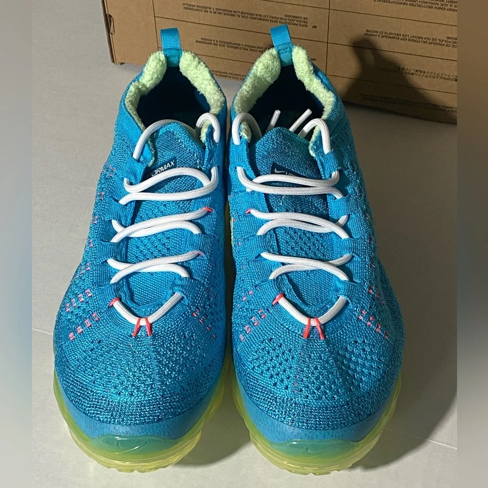 Nike Air Vapormax 2023 FK Flyknit Baltic Blue DV1678-400 Men's Sz 12 - Picture 3 of 7
